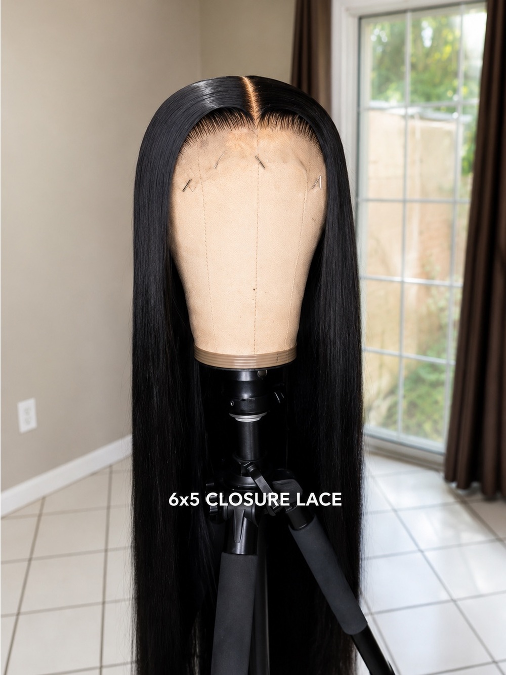 Brand New Human Hair Glueless Wig – Never Worn  30 inch
